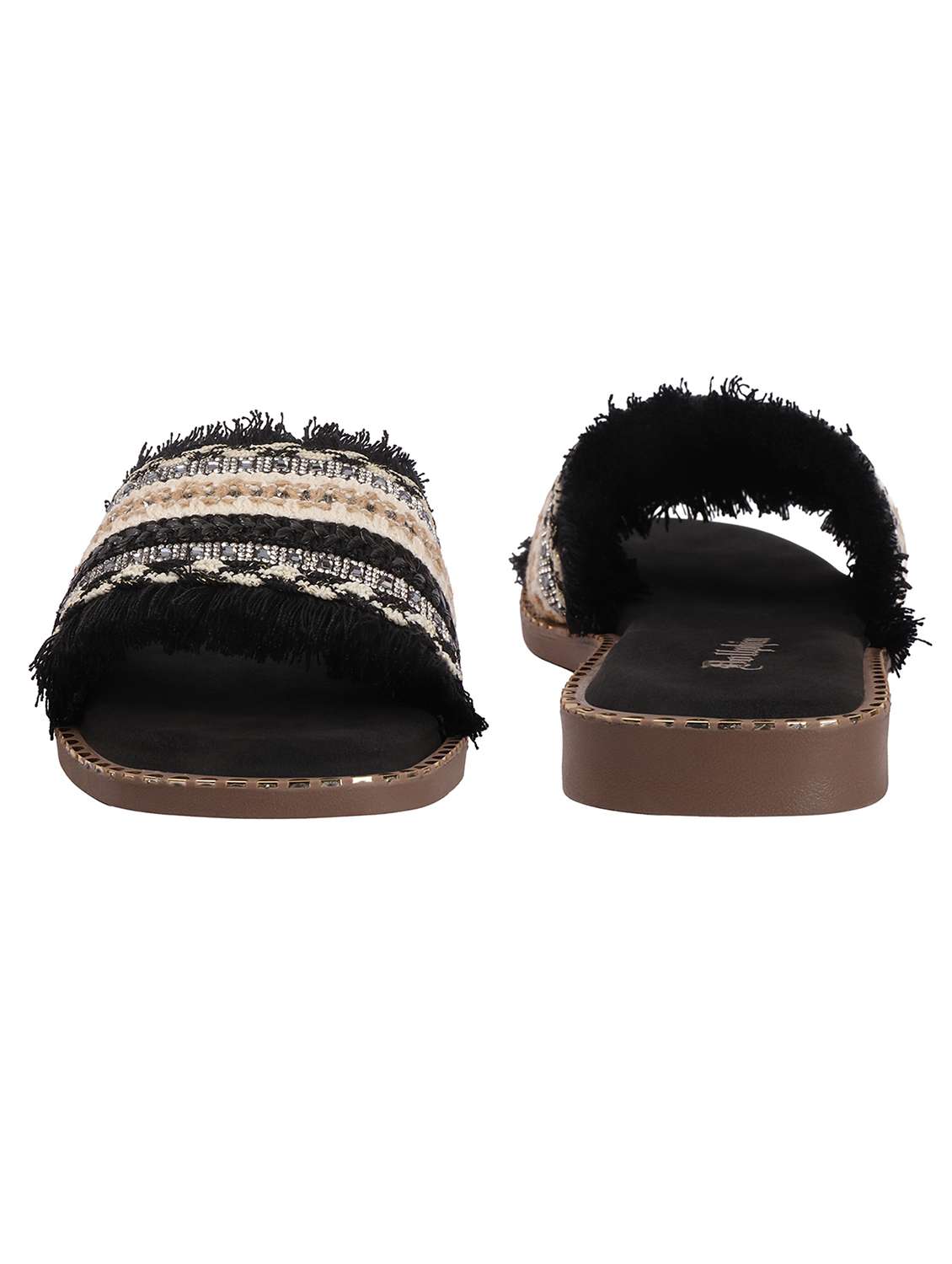 women embellished slip on flat - 22541898 -  Standard Image - 2