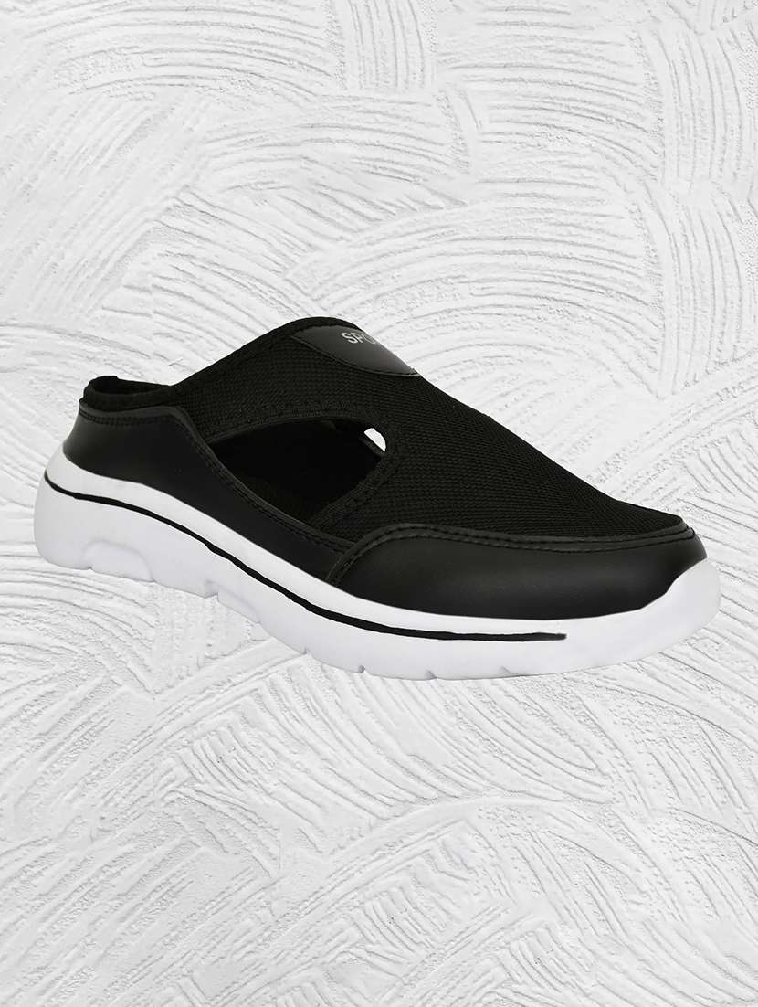 men grey slip on casual shoes