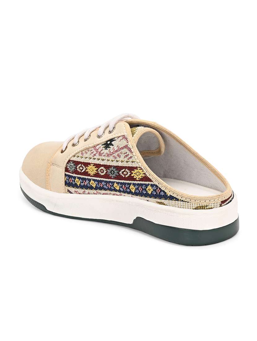 men printed slip on casual shoes - 22542085 -  Standard Image - 2