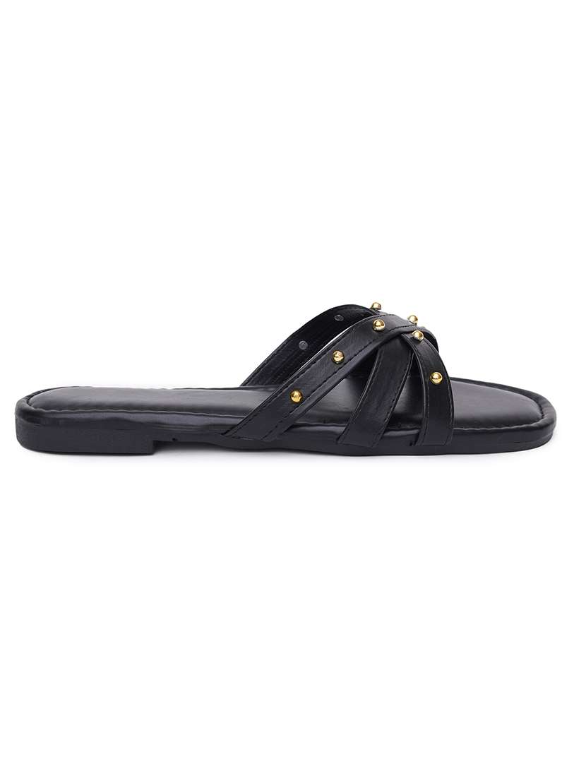 women embellished slip on flats - 22542168 -  Standard Image - 2