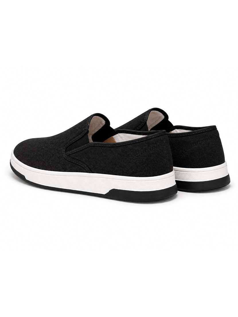 men solid slip on casual shoes - 22542256 -  Standard Image - 2
