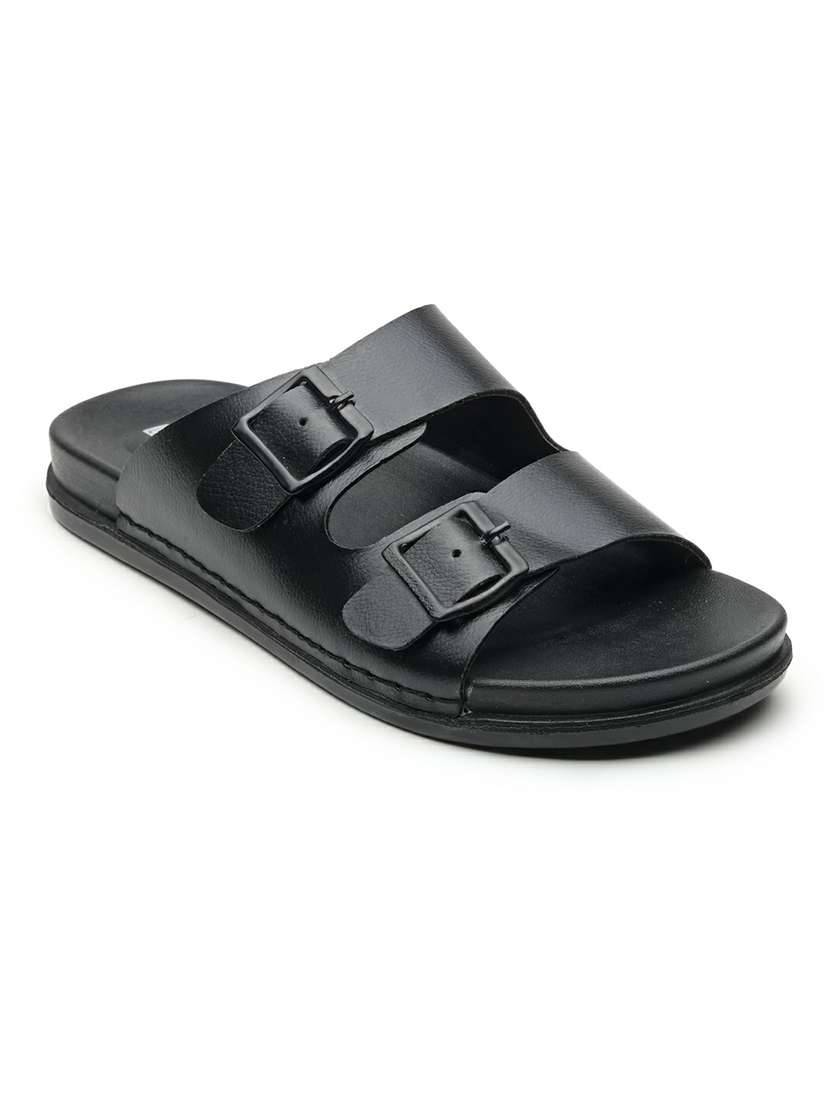 men solid slip on sandal - 22542708 -  Standard Image - 2