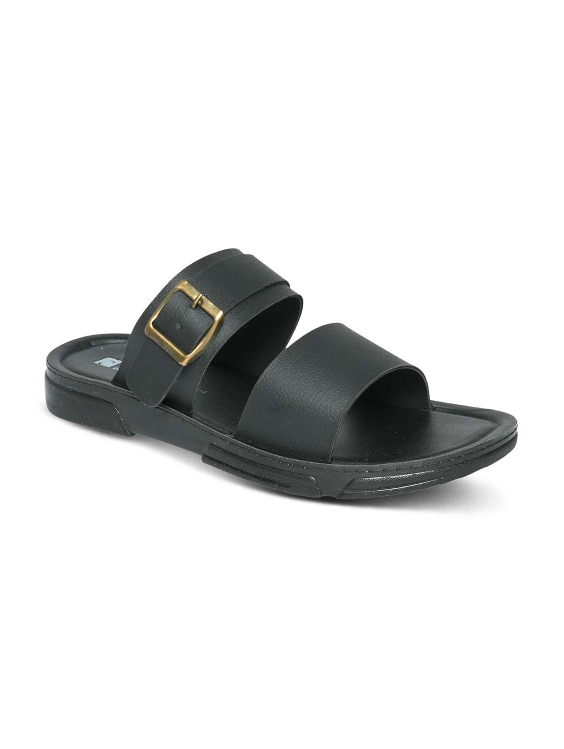 Men Solid Slip On Sandal - 22542711 -  Standard Image - 2