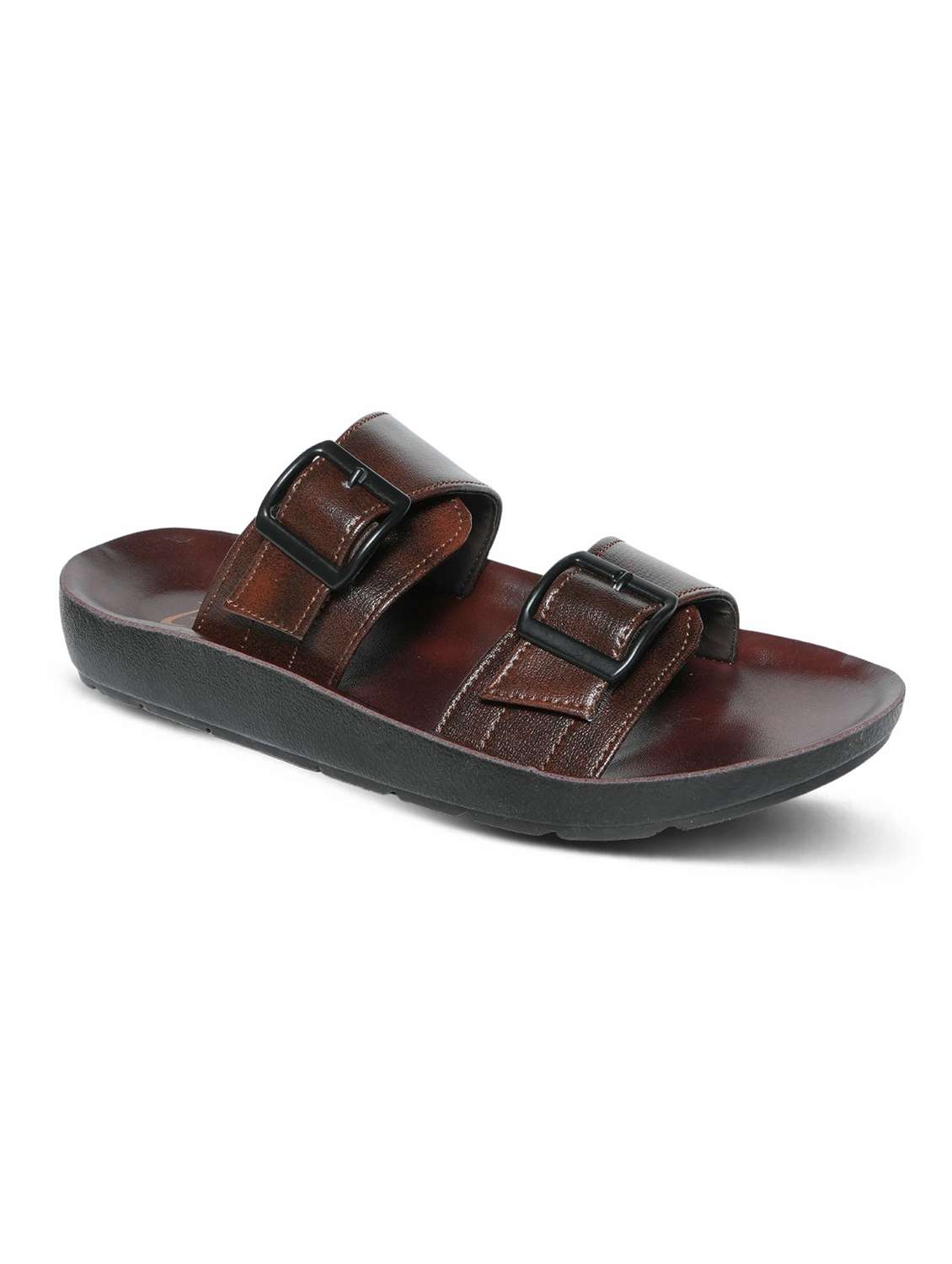 men solid strap sandal - 22542714 -  Standard Image - 2