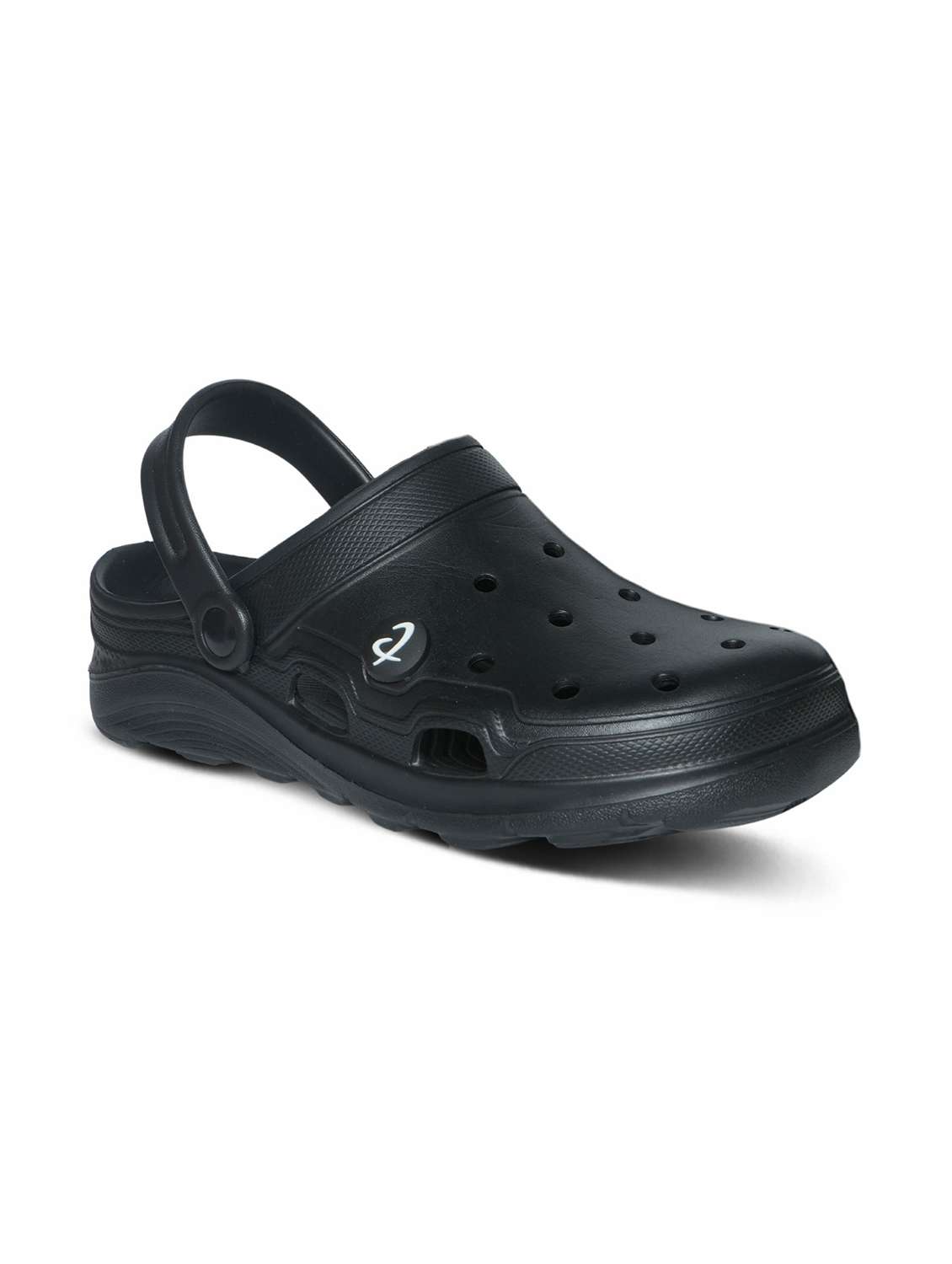 men black slip on clog - 22542727 -  Standard Image - 2