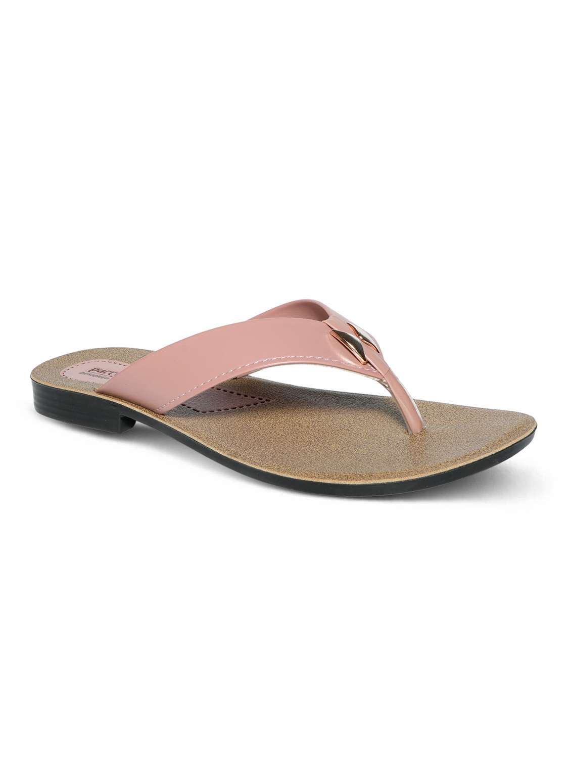 women solid toe separator flat sandal - 22543114 -  Standard Image - 2