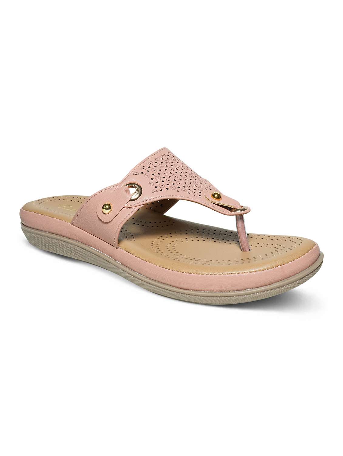 women pink toe separator wedge