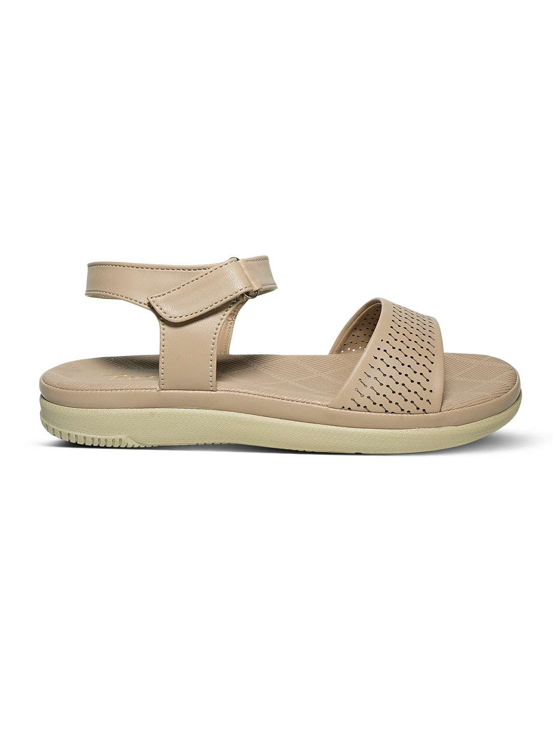 women beige ankle strap sandal - 22543128 -  Standard Image - 2