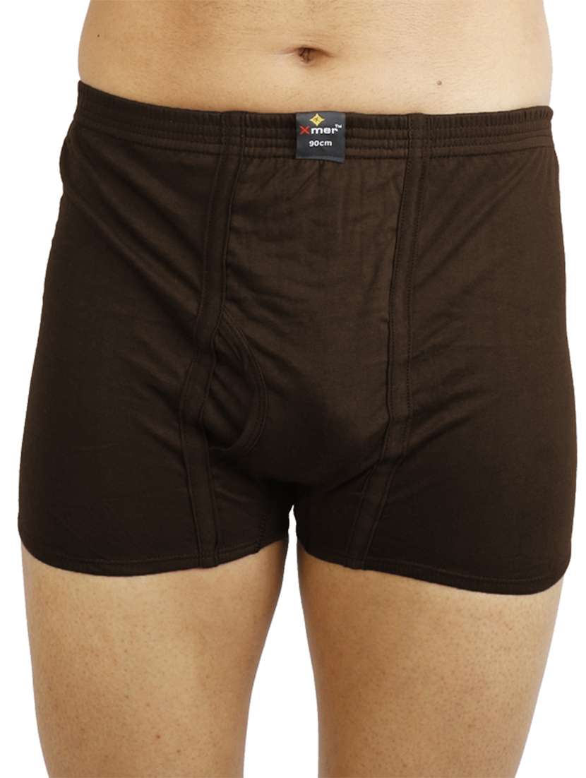 men pack of 5 solid trunk briefs - 22543250 -  Standard Image - 2