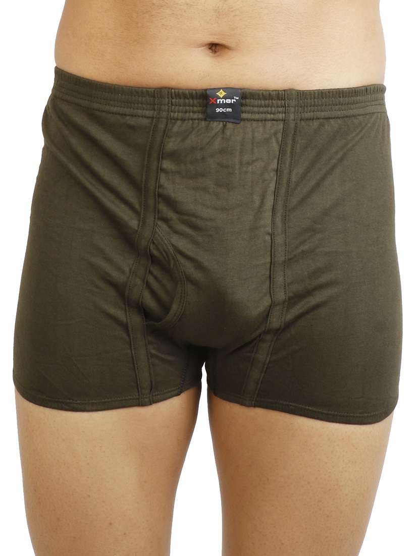 men pack of 2 solid trunk briefs - 22543257 -  Standard Image - 2