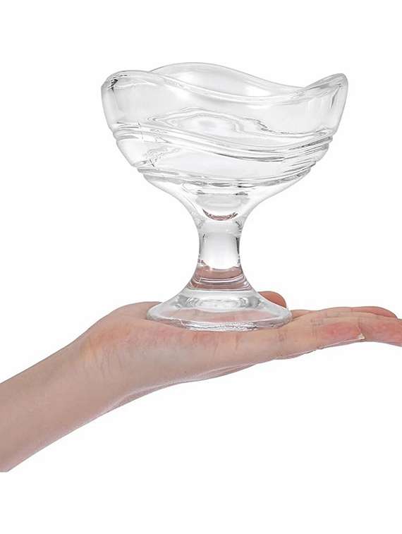 sweezy crystal ice cream cup set of 2 (150 ml) - 22543749 -  Standard Image - 2