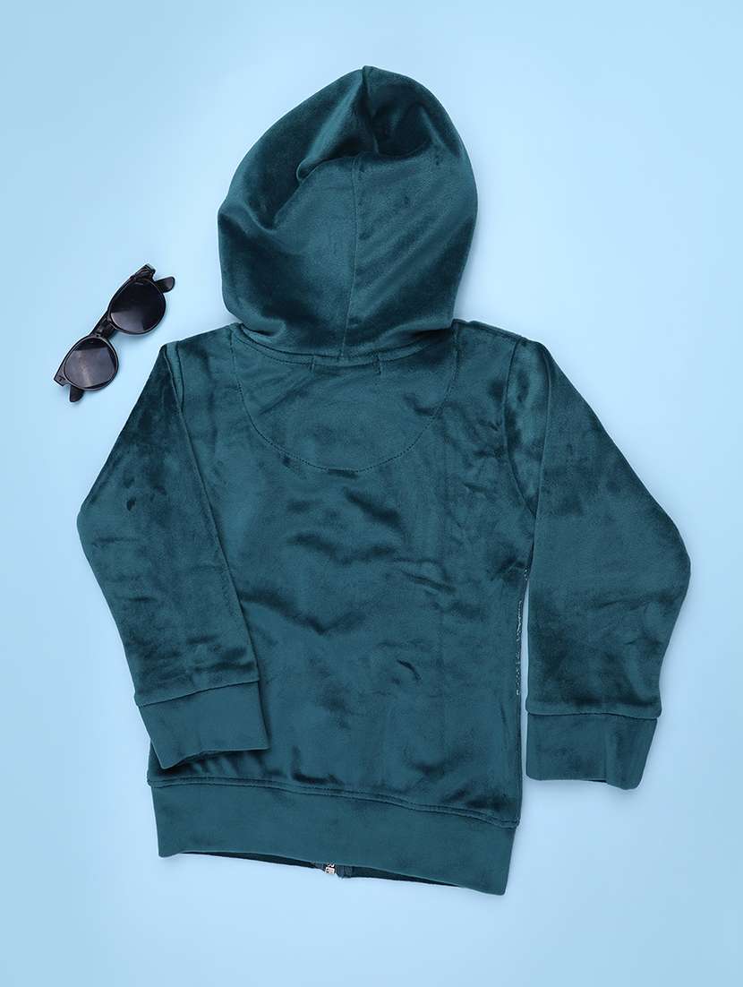 Girls Printed Long Sleeves Hooded Sweatshirt - 22546149 -  Standard Image - 2