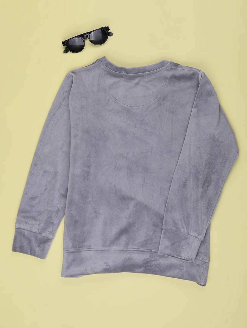 Girls Printed Long Sleeves Sweatshirt - 22547165 -  Standard Image - 2