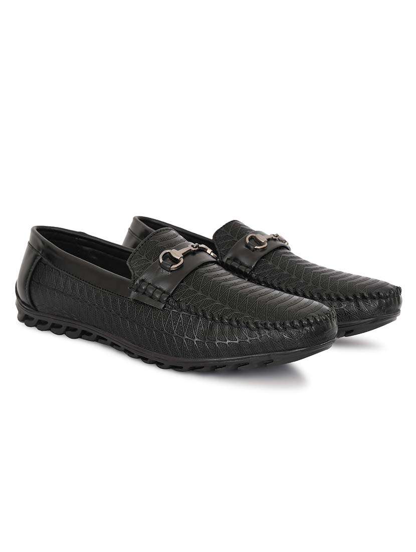 men textured slip on horsebit loafer - 22547917 -  Standard Image - 2