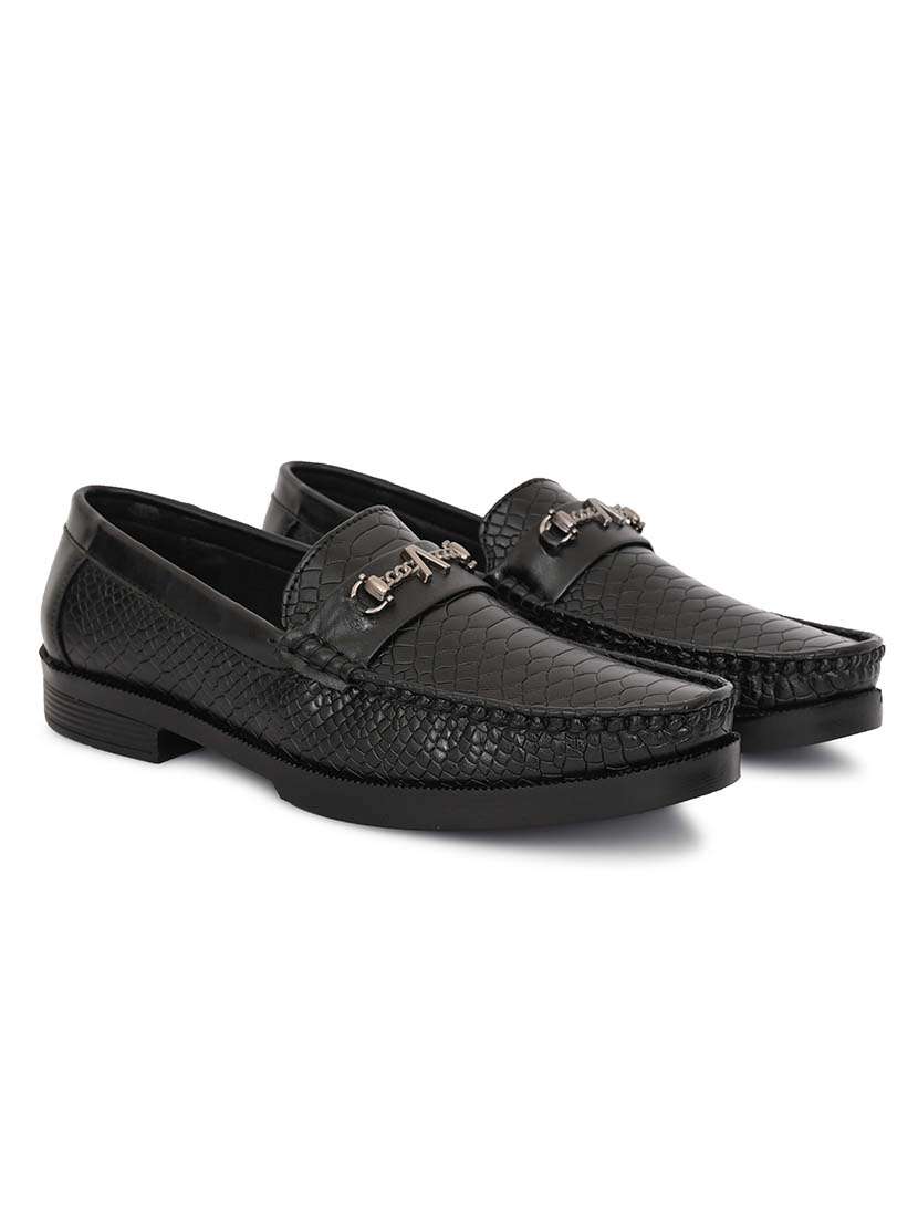 men textured slip on horsebit loafer - 22547919 -  Standard Image - 2