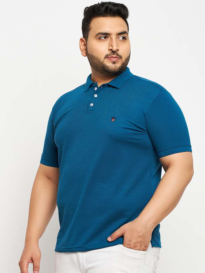 men solid short sleeve regular fit polo t-shirt - 22548042 -  Standard Image - 2