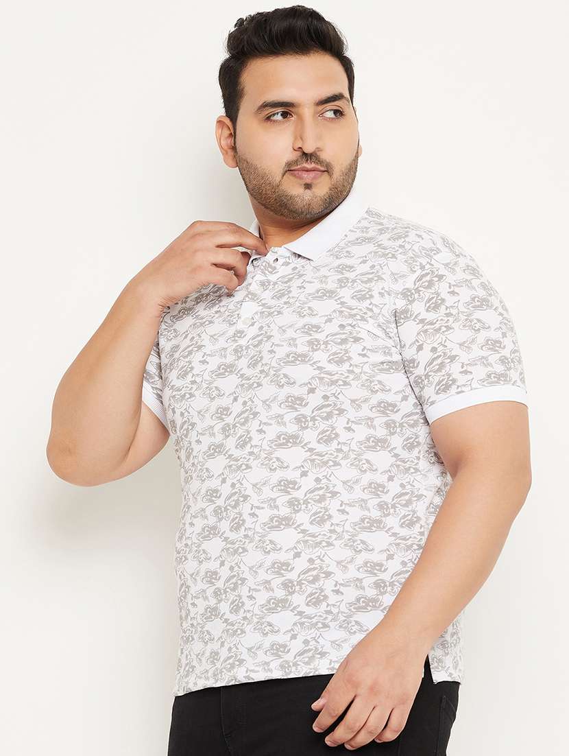 men printed short sleeve regular fit polo t-shirt - 22548049 -  Standard Image - 2