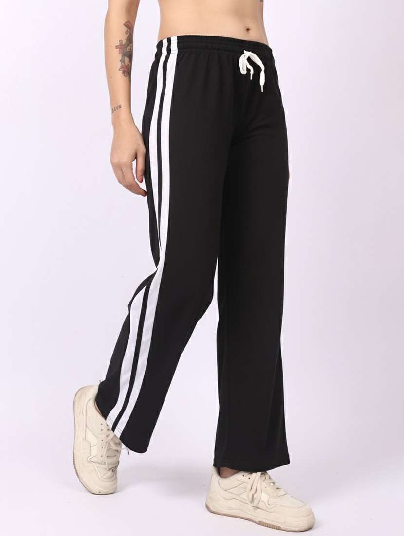 women pack of 2 tapered mid rise regular track pant - 22548202 -  Standard Image - 2