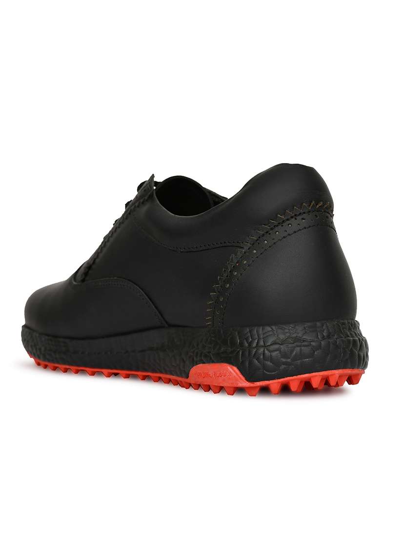 Men Solid Lace Up Sport Shoes - 22548720 -  Standard Image - 2
