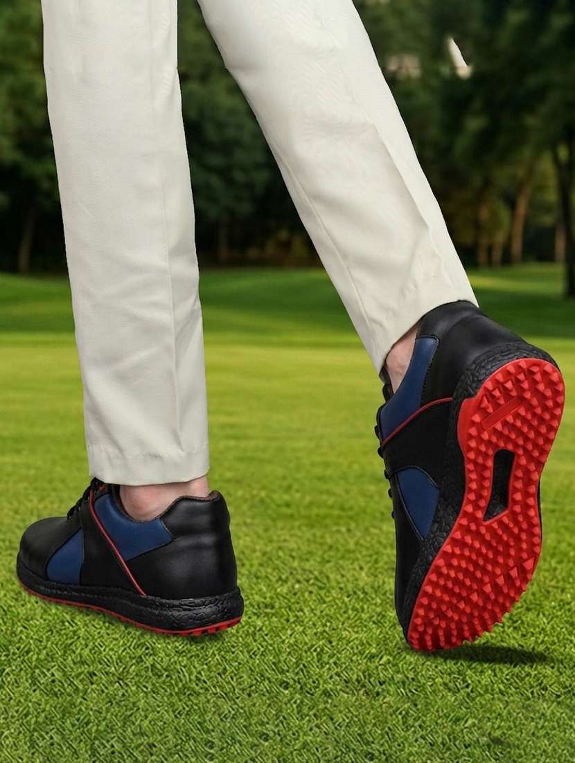 Men Color Block Lace Up Sport Shoes - 22548767 -  Standard Image - 2