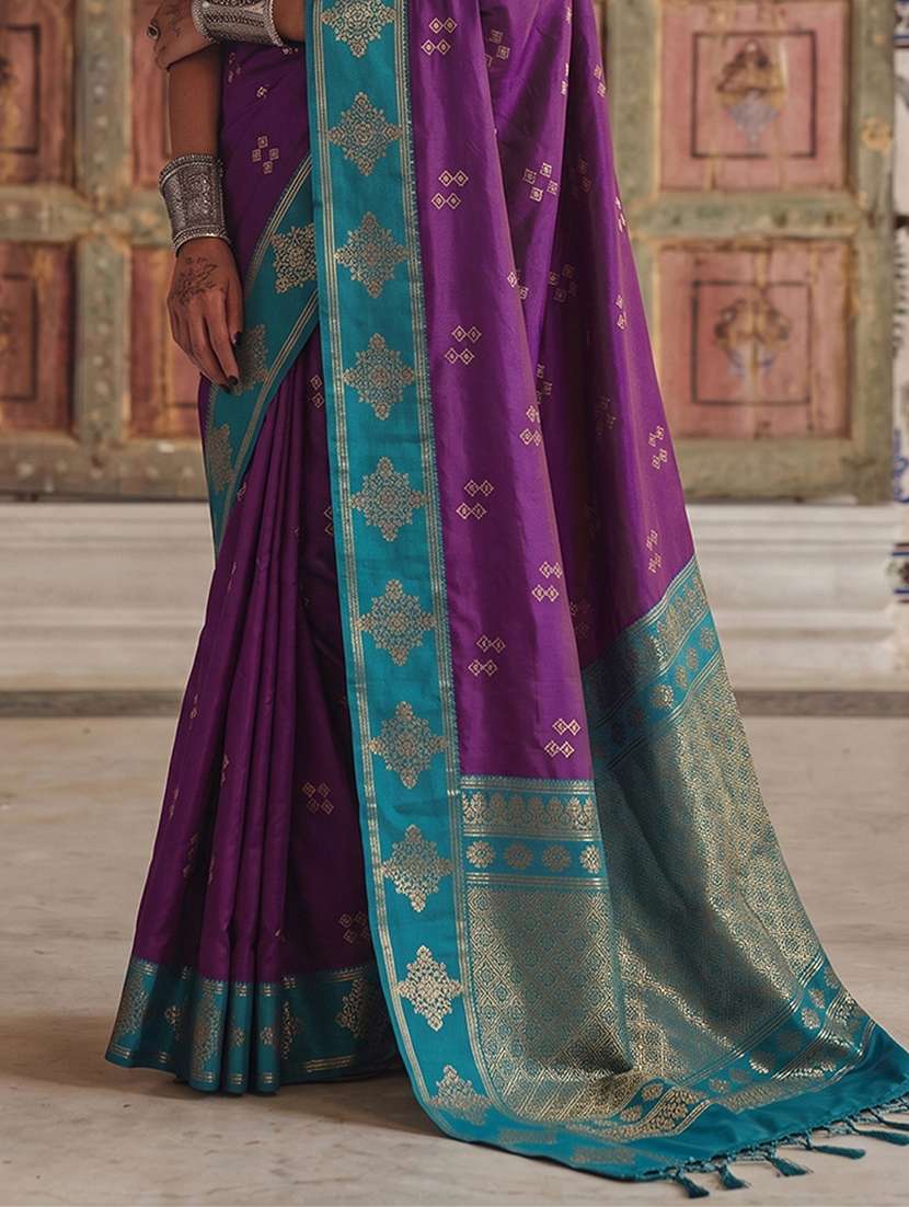 women self design banarasi saree with blouse - 22549707 -  Standard Image - 2