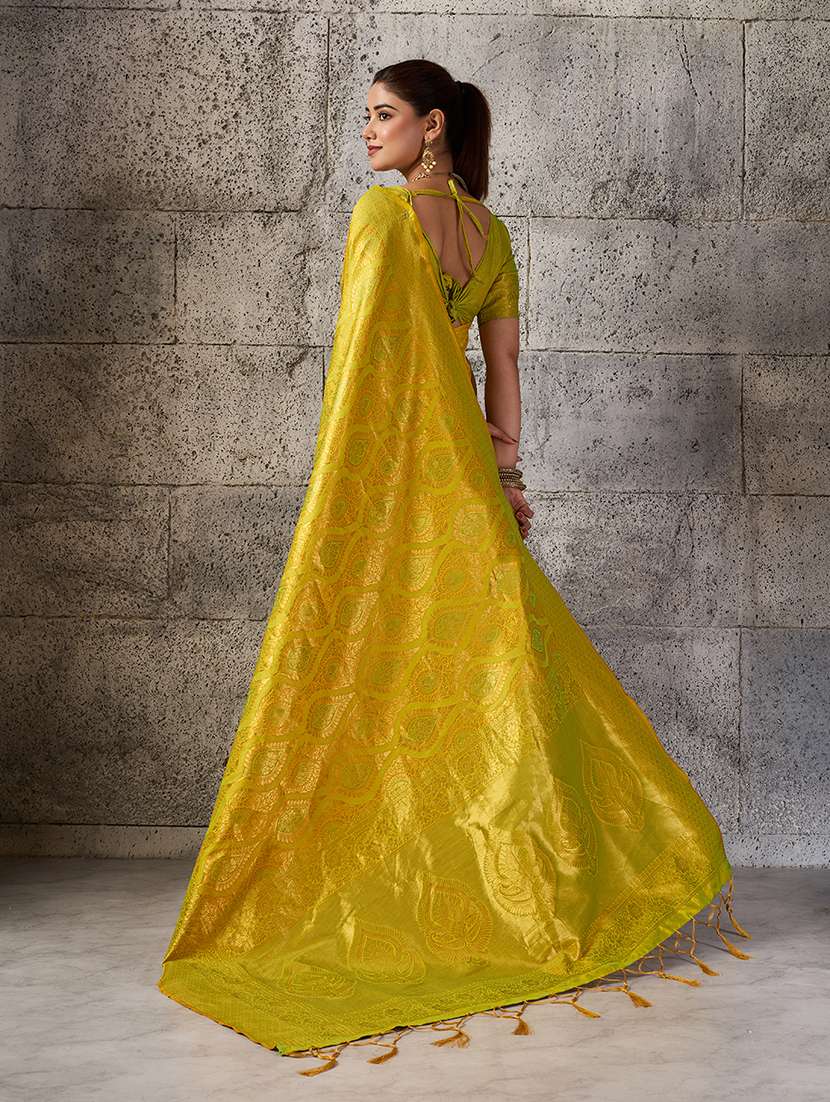 women self design kanjivaram saree with blouse - 22549725 -  Standard Image - 2