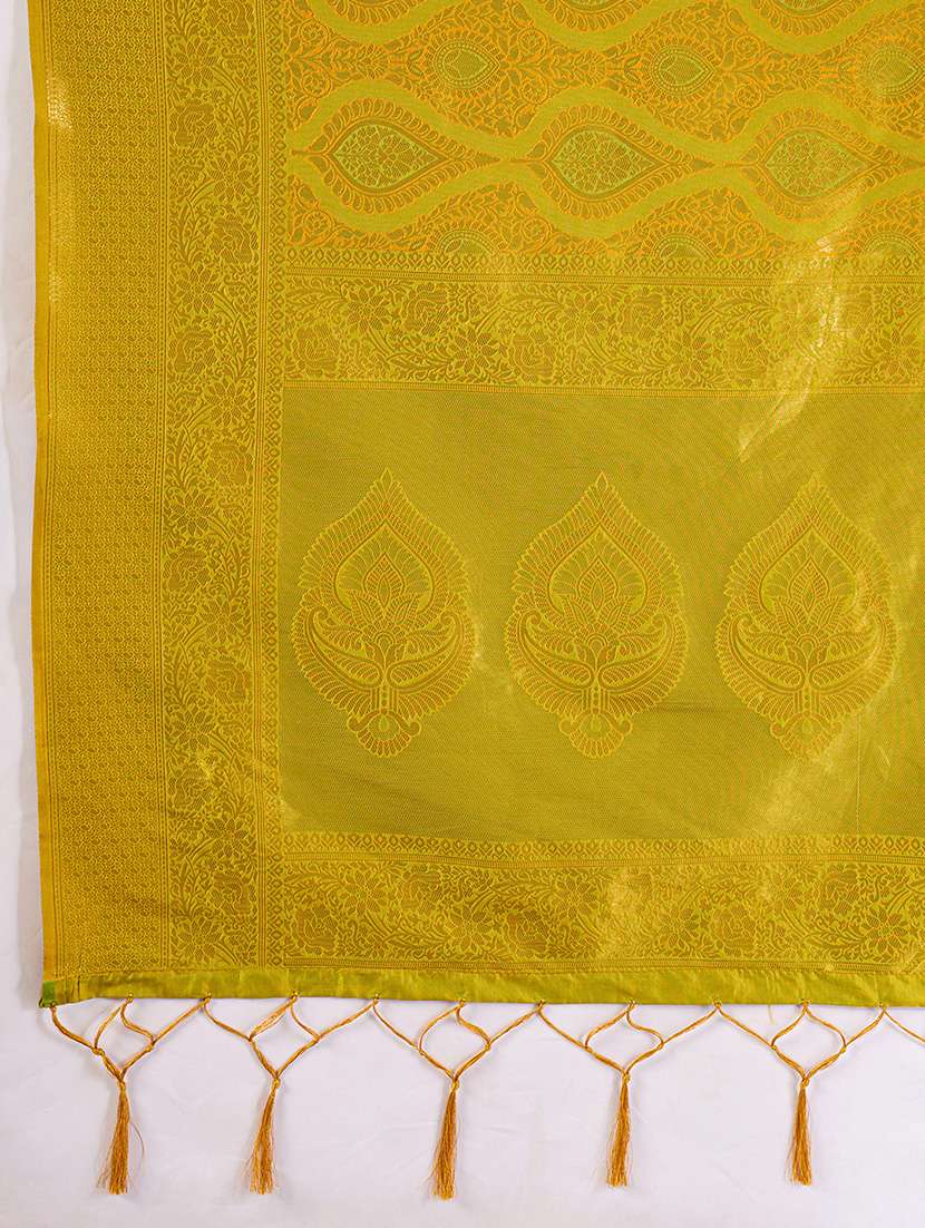 women self design kanjivaram saree with blouse - 22549725 -  Standard Image - 7