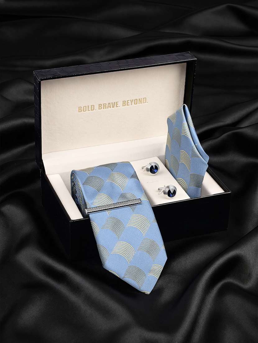 men necktie with cufflinks accessory gift set - 22550369 -  Standard Image - 2