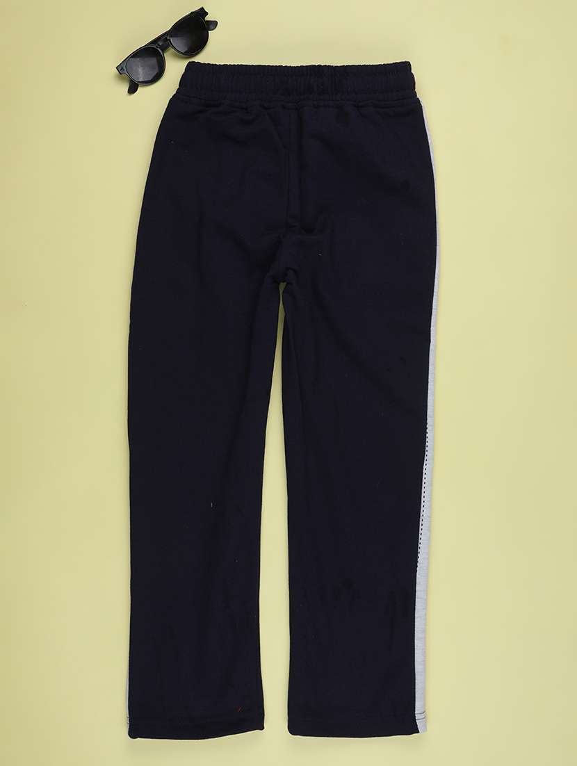 Boys Side Taped Mid Rise Regular Fit Track Pant - 22552558 -  Standard Image - 2