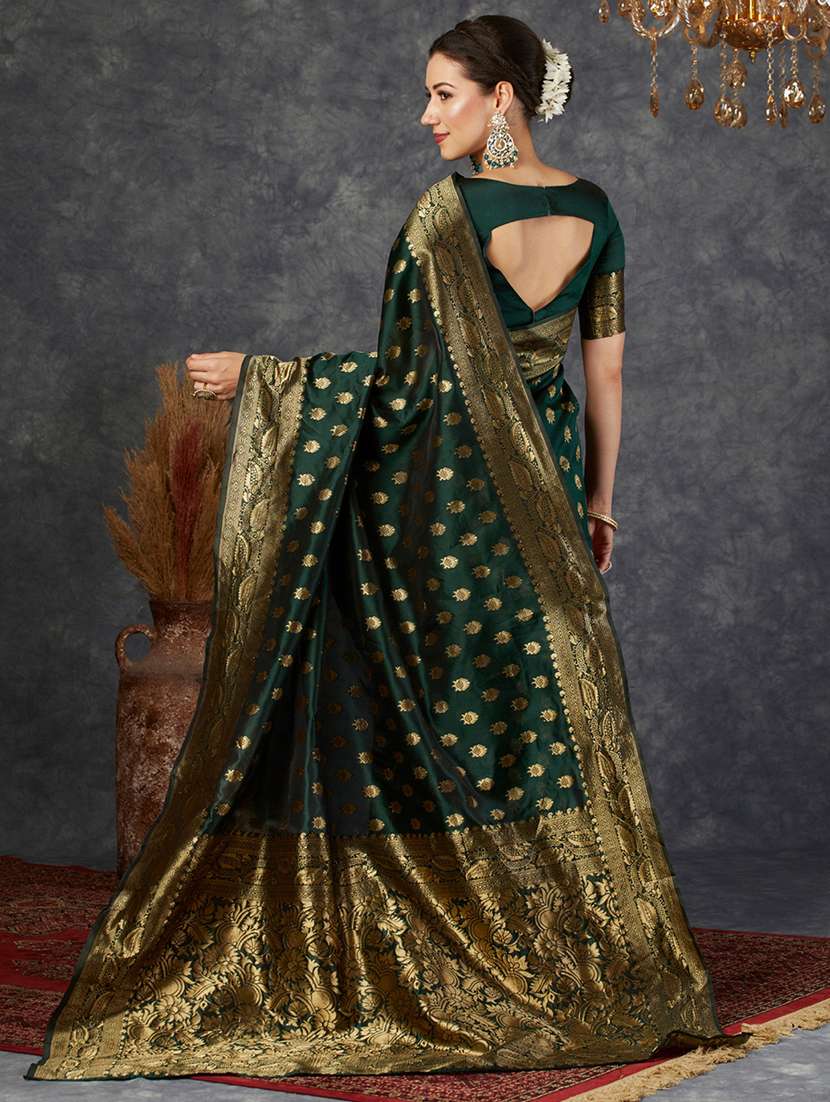 women self design banarasi saree with blouse - 22554688 -  Standard Image - 2