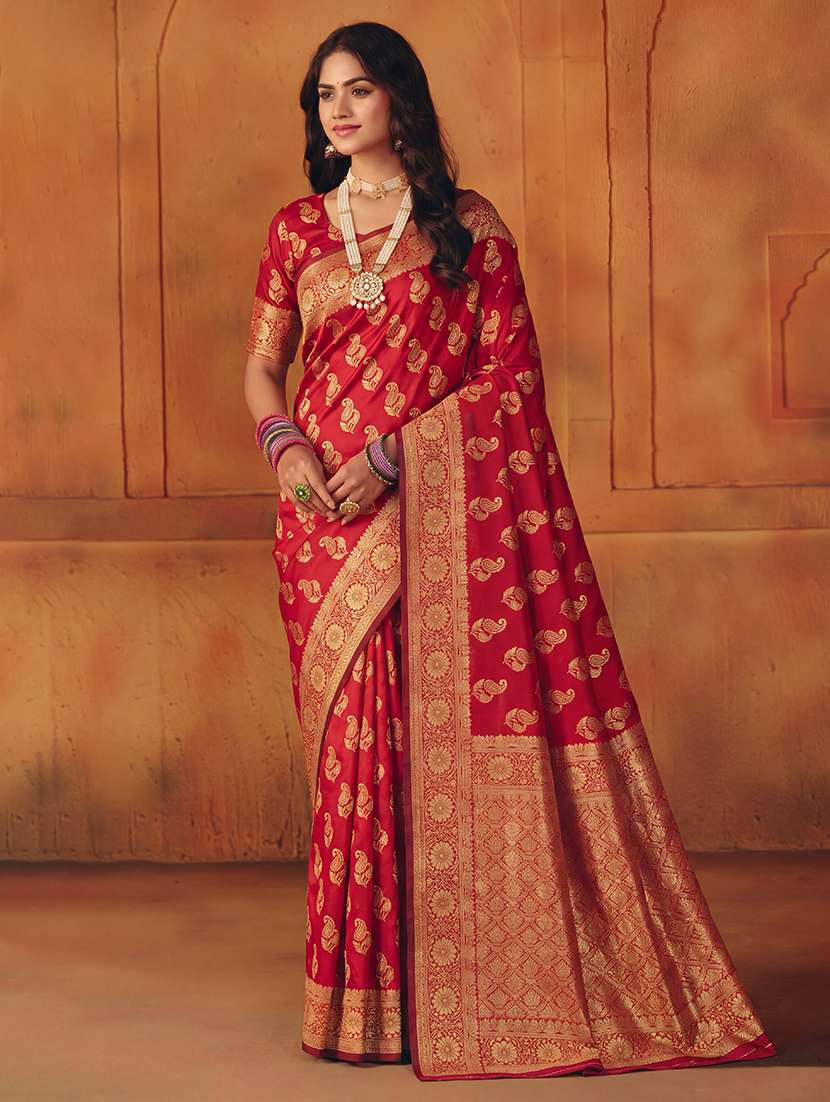 women self design banarasi saree with blouse - 22554759 -  Standard Image - 2