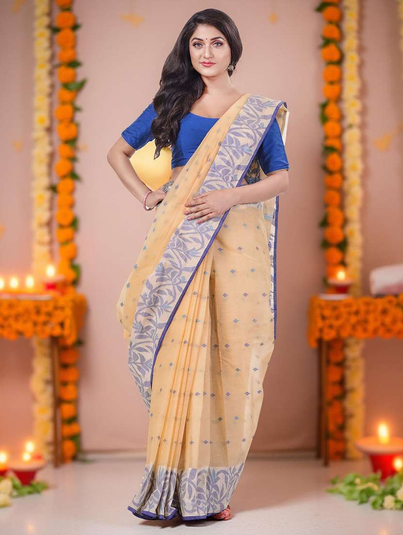 women self design handloom saree - 22554980 -  Standard Image - 2