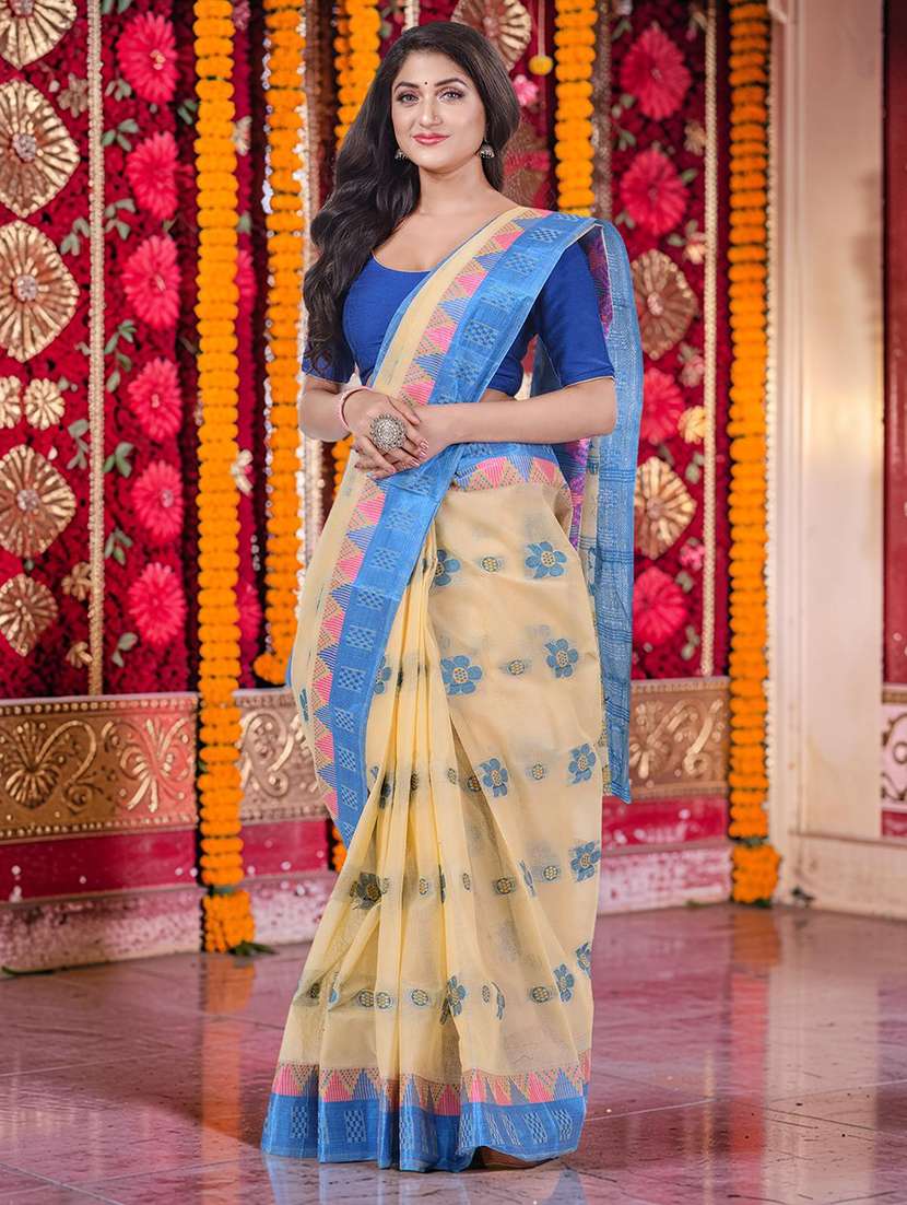 women self design handloom saree - 22554982 -  Standard Image - 2