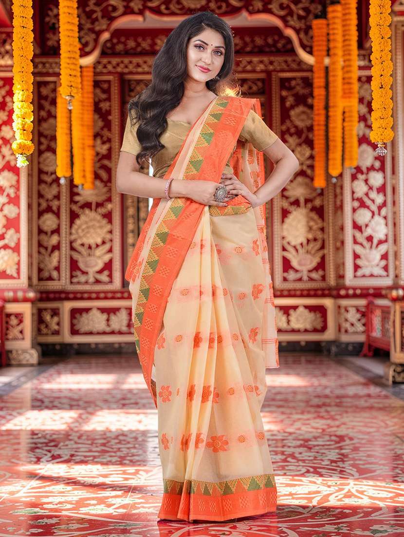 women self design handloom saree - 22554984 -  Standard Image - 2