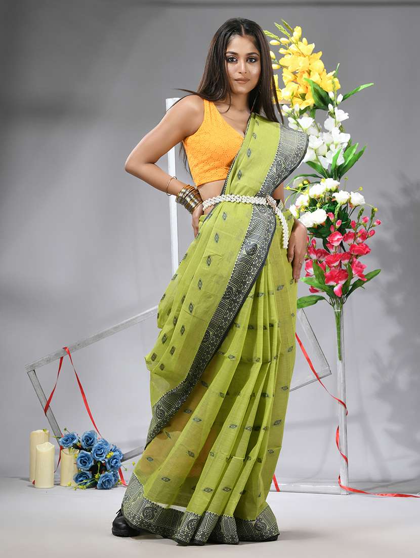 women self design handloom saree - 22554987 -  Standard Image - 2