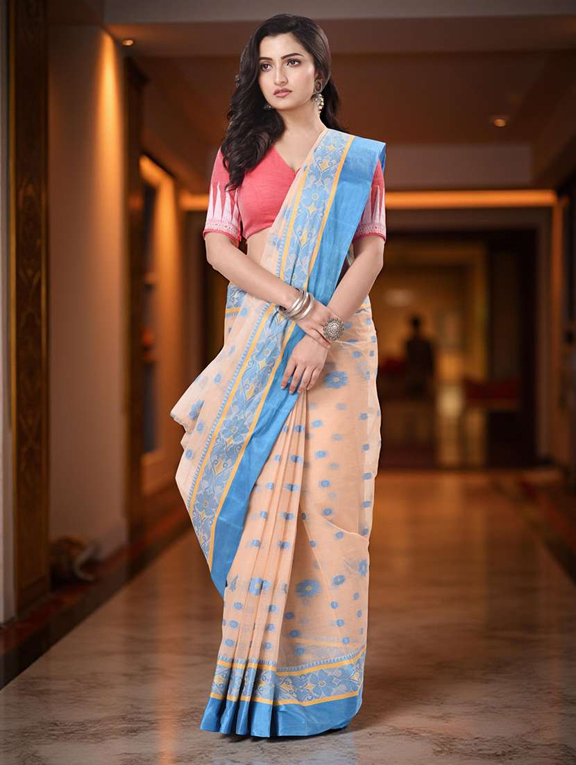 women self design handloom saree - 22554996 -  Standard Image - 2