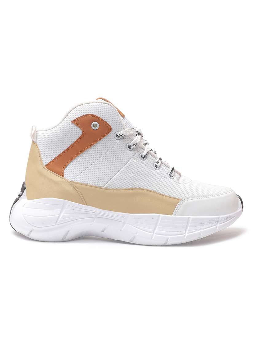 men white lace up sneaker - 22555060 -  Standard Image - 2