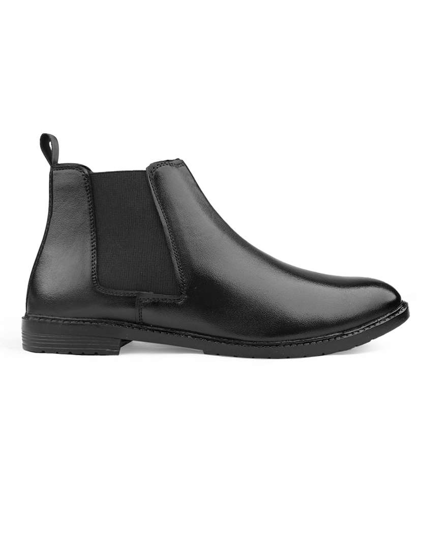 men black slip on chelsea boot - 22555062 -  Standard Image - 2