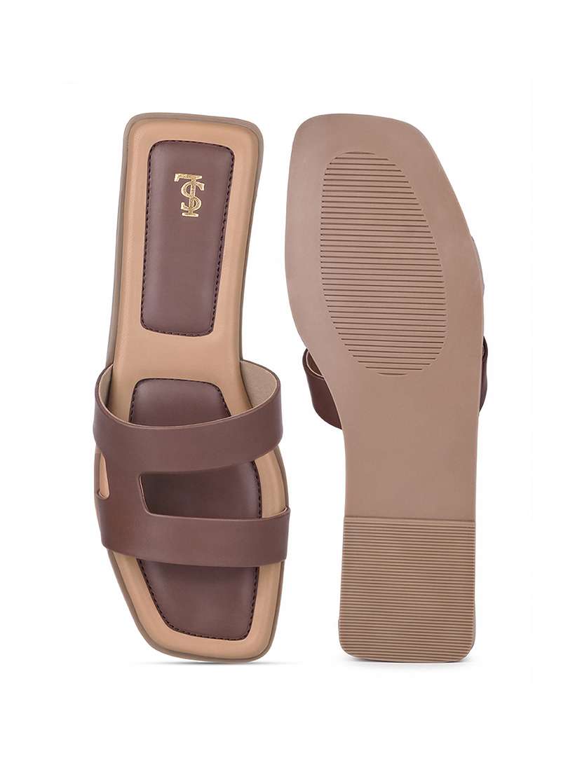 women solid slip on flats - 22555637 -  Standard Image - 2