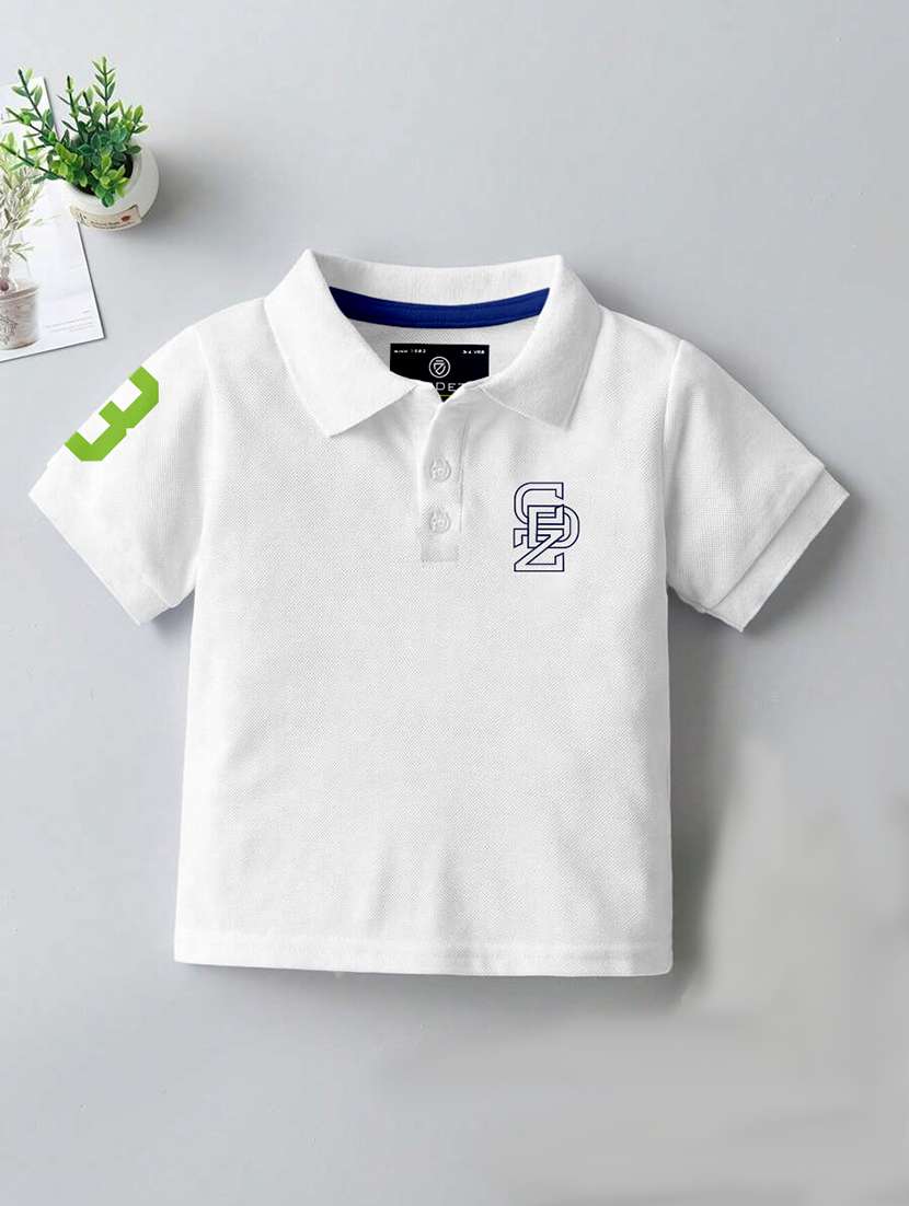 boys pack of 3 printed short sleeves polo t-shirt - 22555810 -  Standard Image - 2