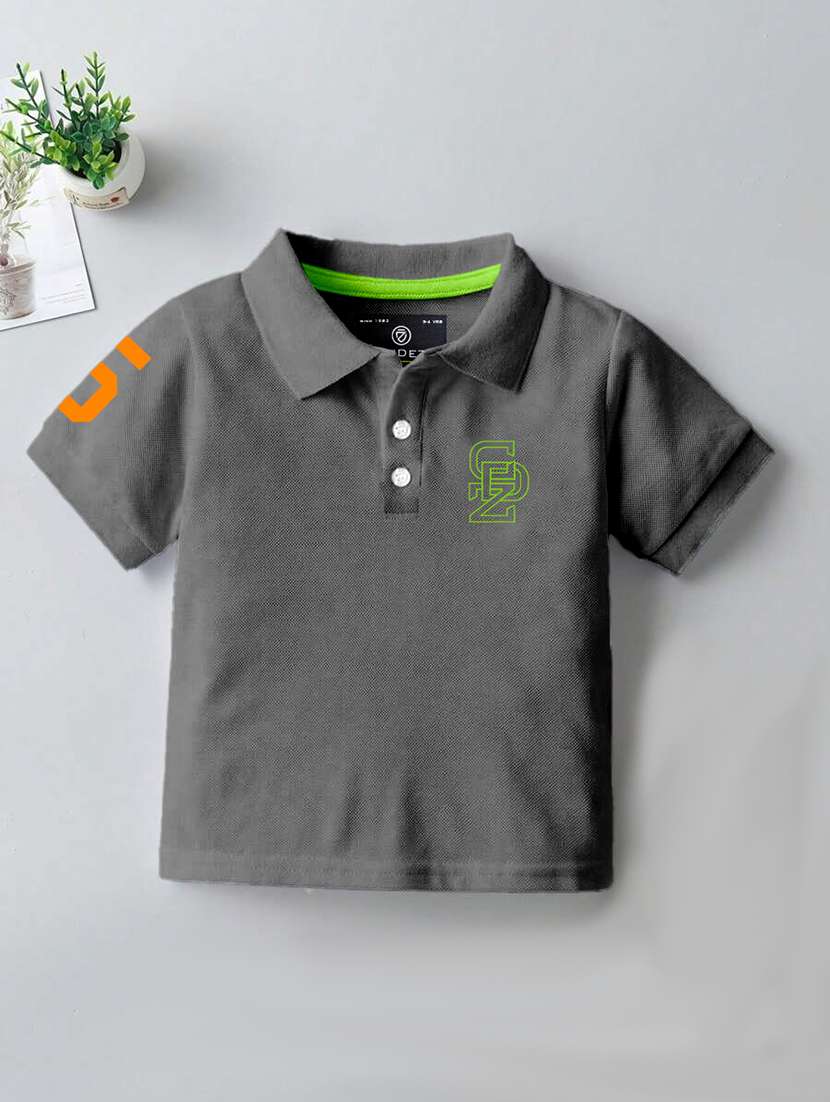 boys pack of 3 printed short sleeves polo t-shirt - 22555835 -  Standard Image - 2