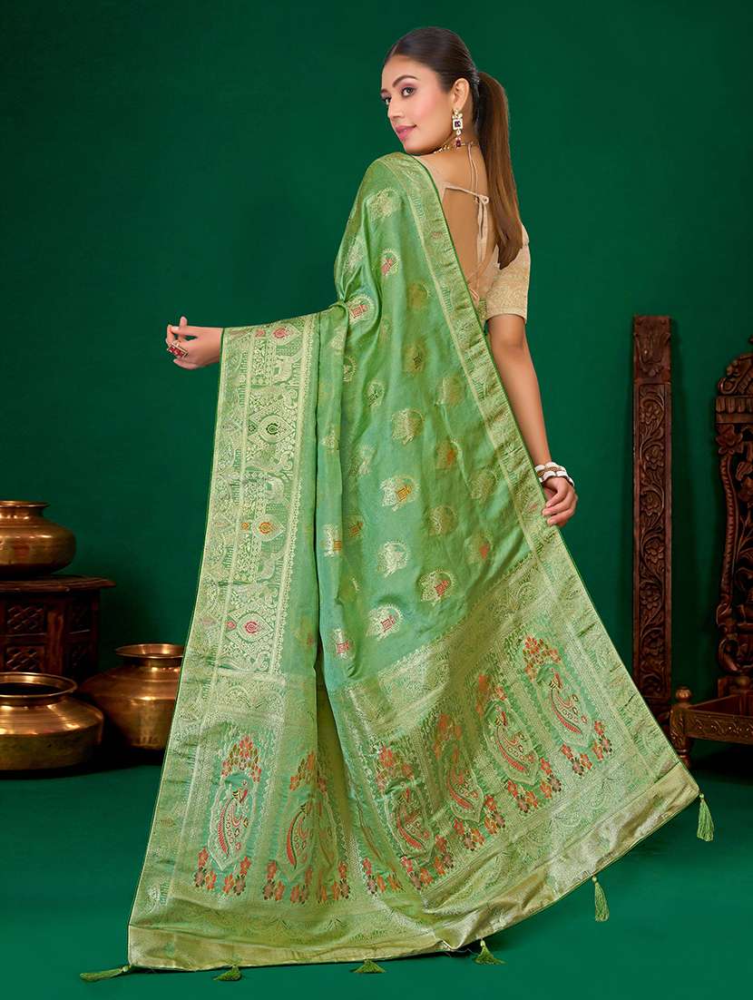 women self design banarasi saree with blouse - 22556904 -  Standard Image - 2