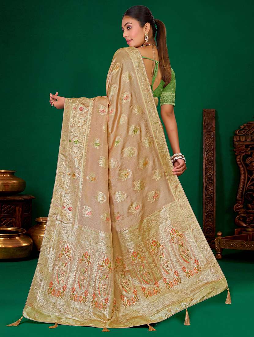 women self design banarasi saree with blouse - 22556906 -  Standard Image - 2