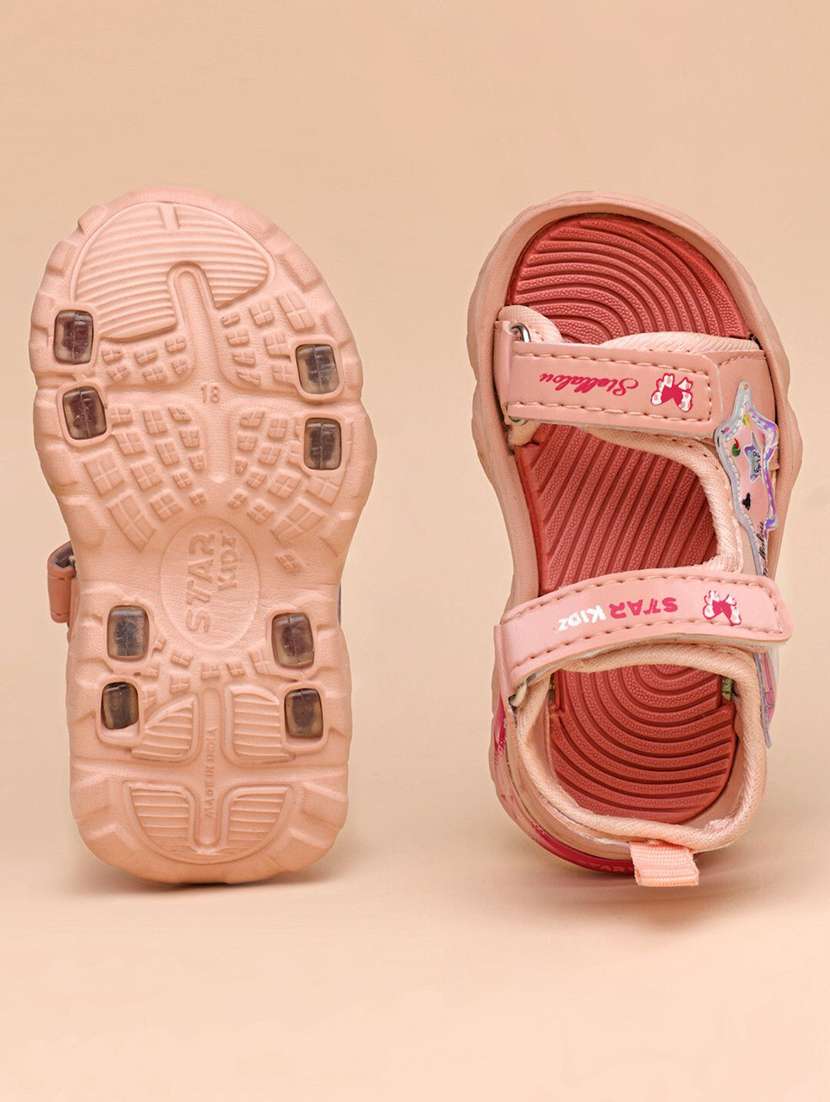 girls printed ankle strap floaters - 22556929 -  Standard Image - 2