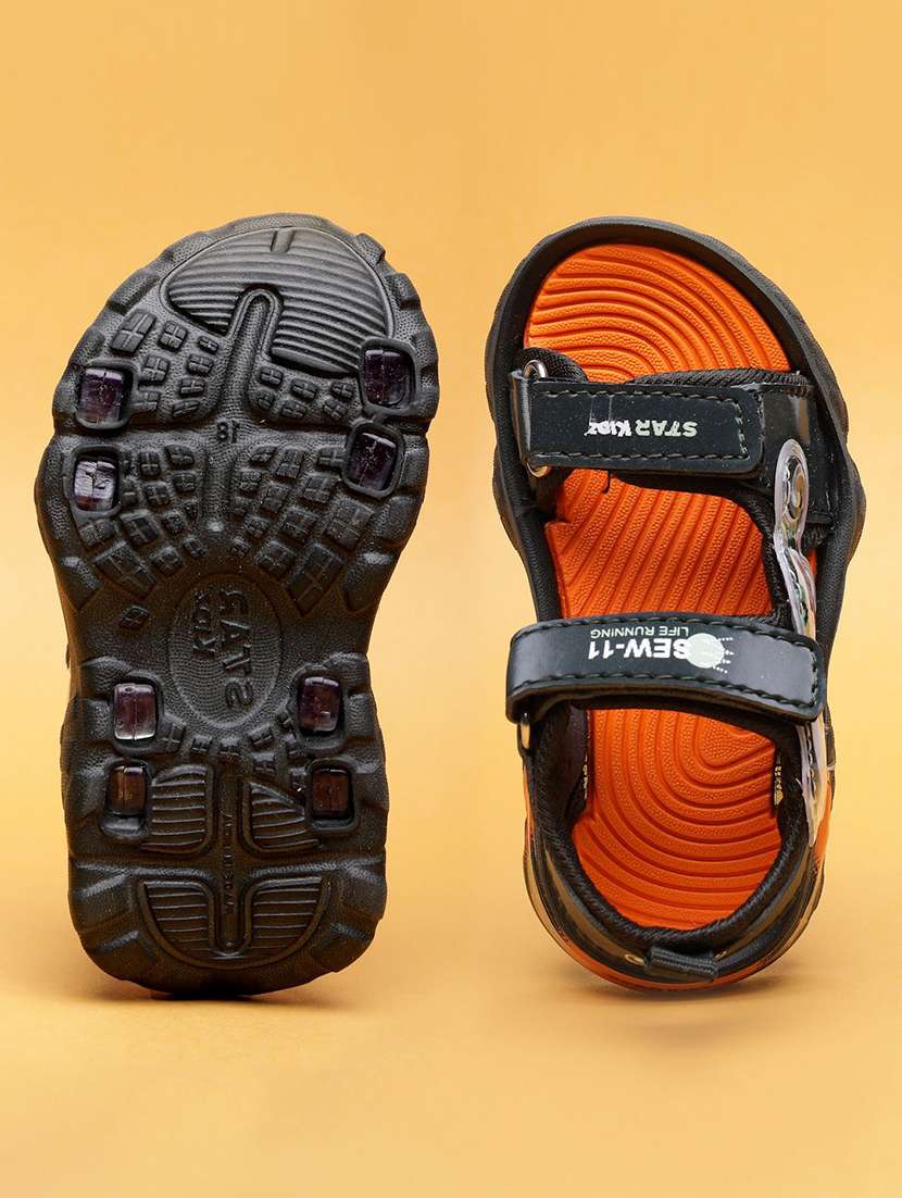 kids printed ankle strap floaters - 22556931 -  Standard Image - 2
