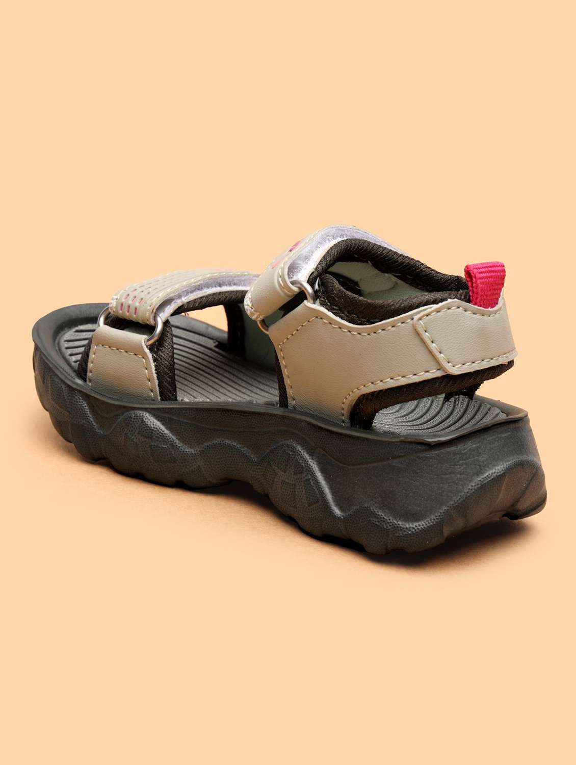 Kids Printed Ankle Strap Floaters - 22556932 -  Standard Image - 2
