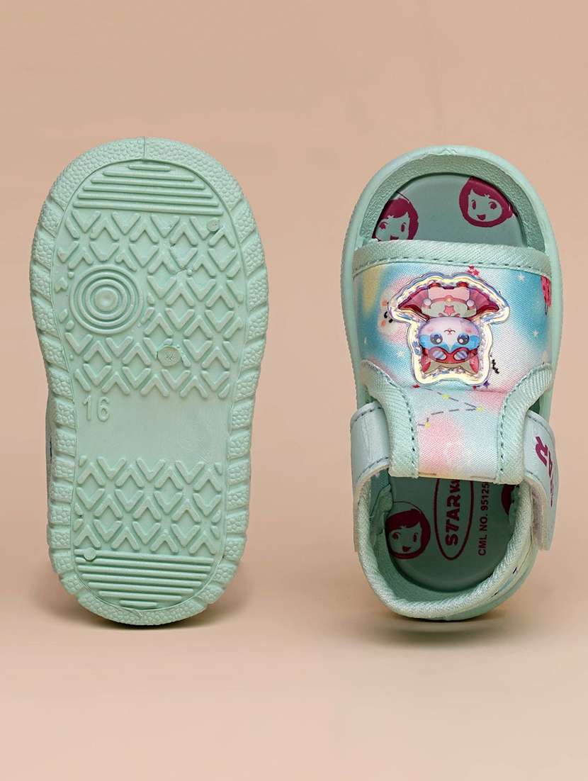 kids printed ankle strap floaters - 22556973 -  Standard Image - 2