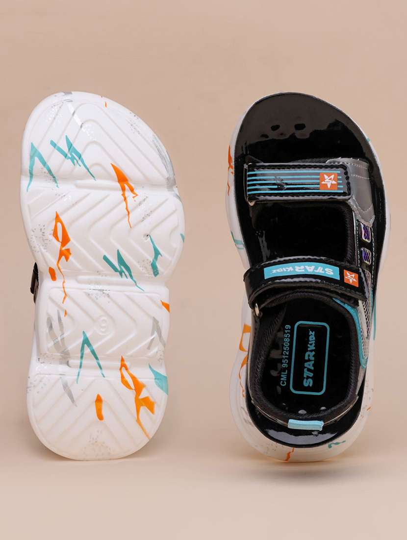 kids printed ankle strap floaters - 22556975 -  Standard Image - 2