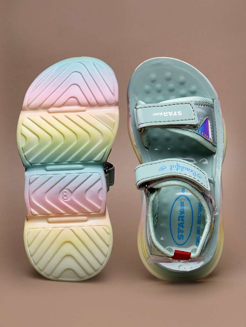 kids printed ankle strap floaters - 22556979 -  Standard Image - 2