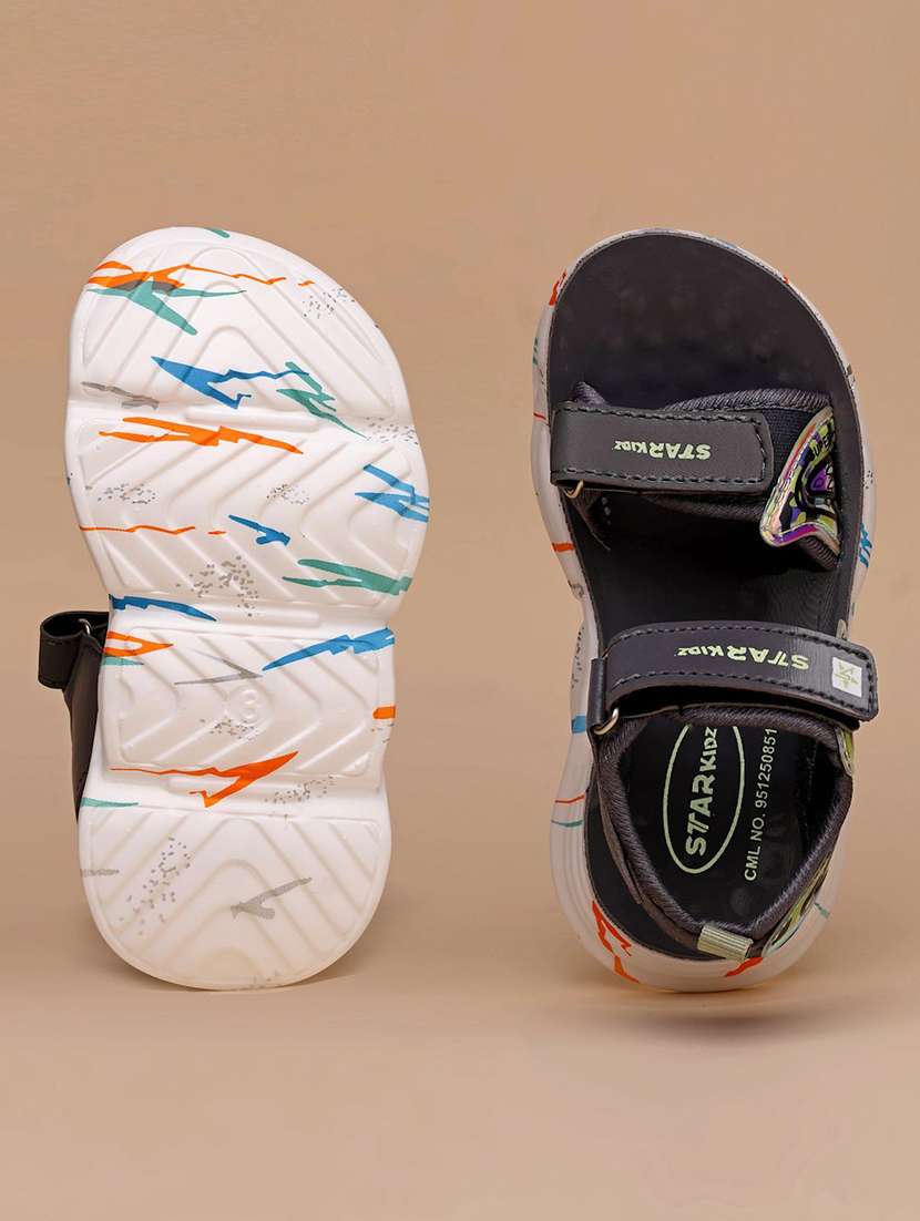 kids printed ankle strap floaters - 22556980 -  Standard Image - 2